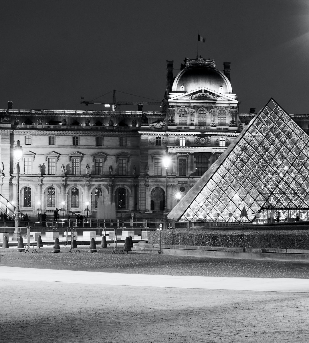 grayscale photo of building during daytime