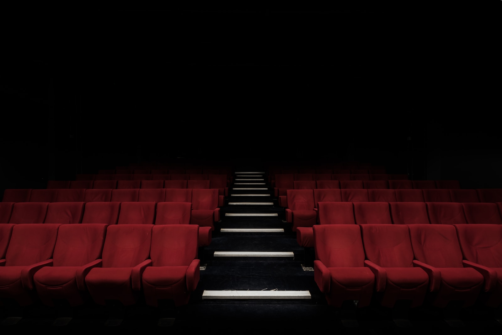 red cinema chair